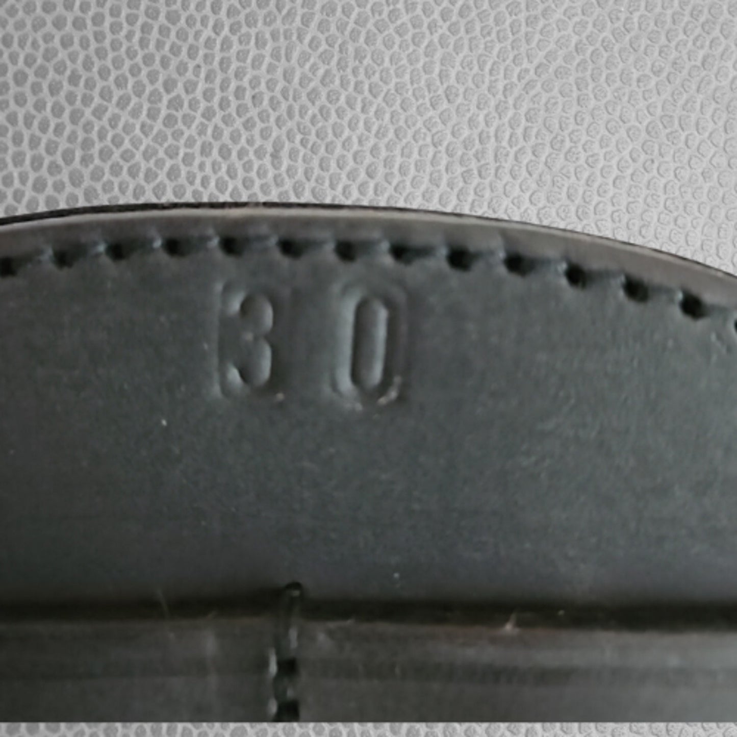 Black Dressage Girth Leather Size 30