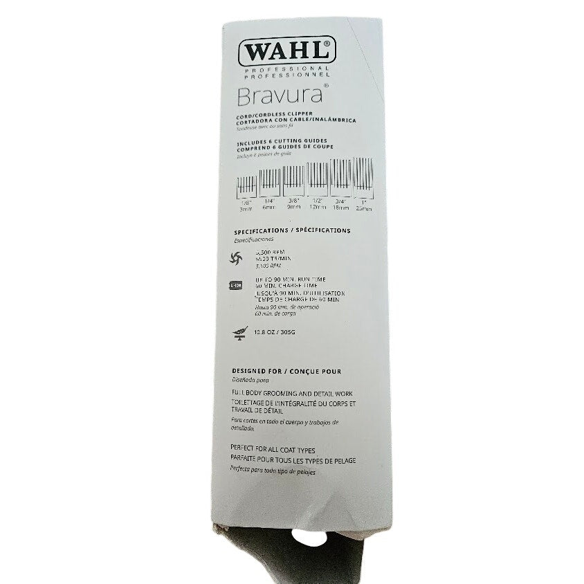 Wahl Professional Animal Bravura Lithium Ion Clipper