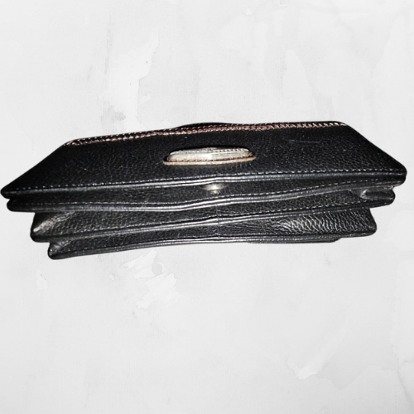 Brighton Gina Organizer Crossbody Clutch Black Brown