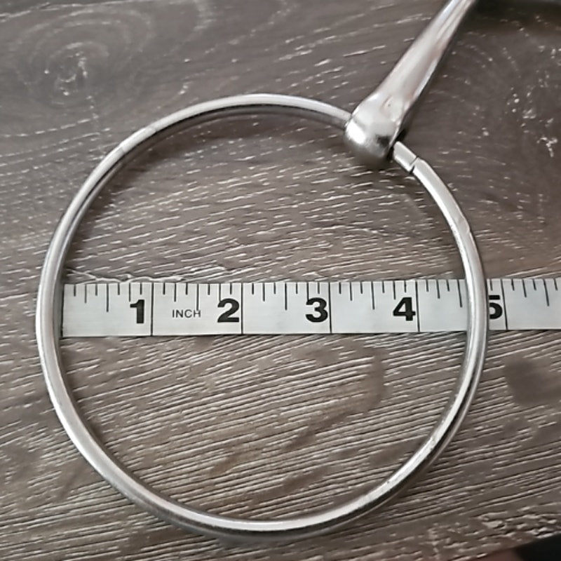 Large Loose Ring Snaffle 4 1/2" mouth