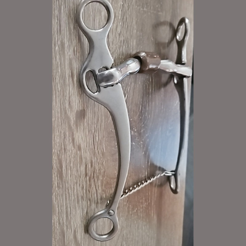 Partrade Billy Allen Mouth Reining Shanked Bit 5" Mouth