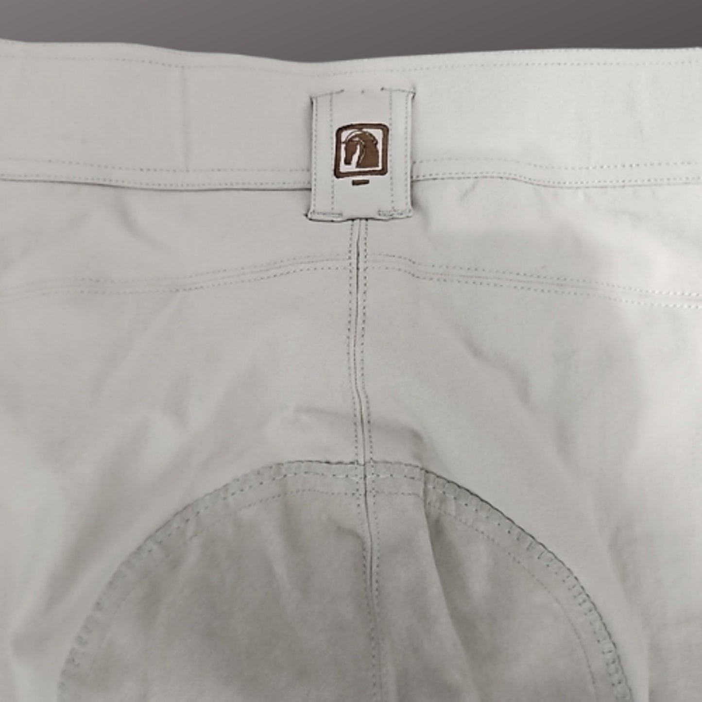 Romfh Full Seat Tan English Breeches Size 34L Pre-Loved