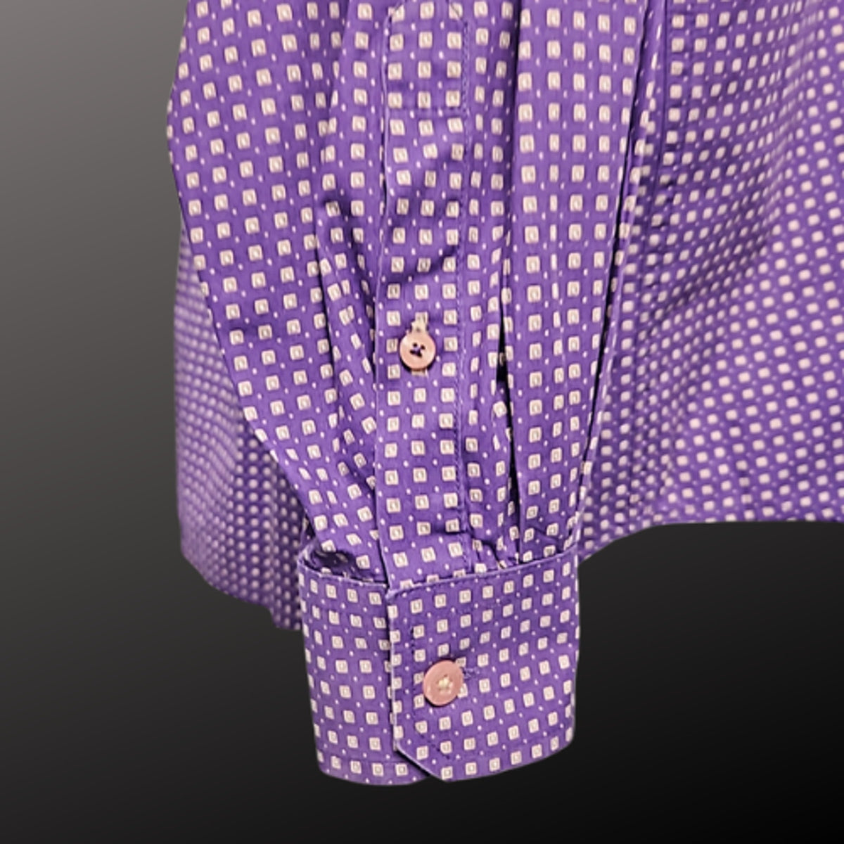 Cinch Mens Purple Boxed Long Sleeve Western Show Shirt Small