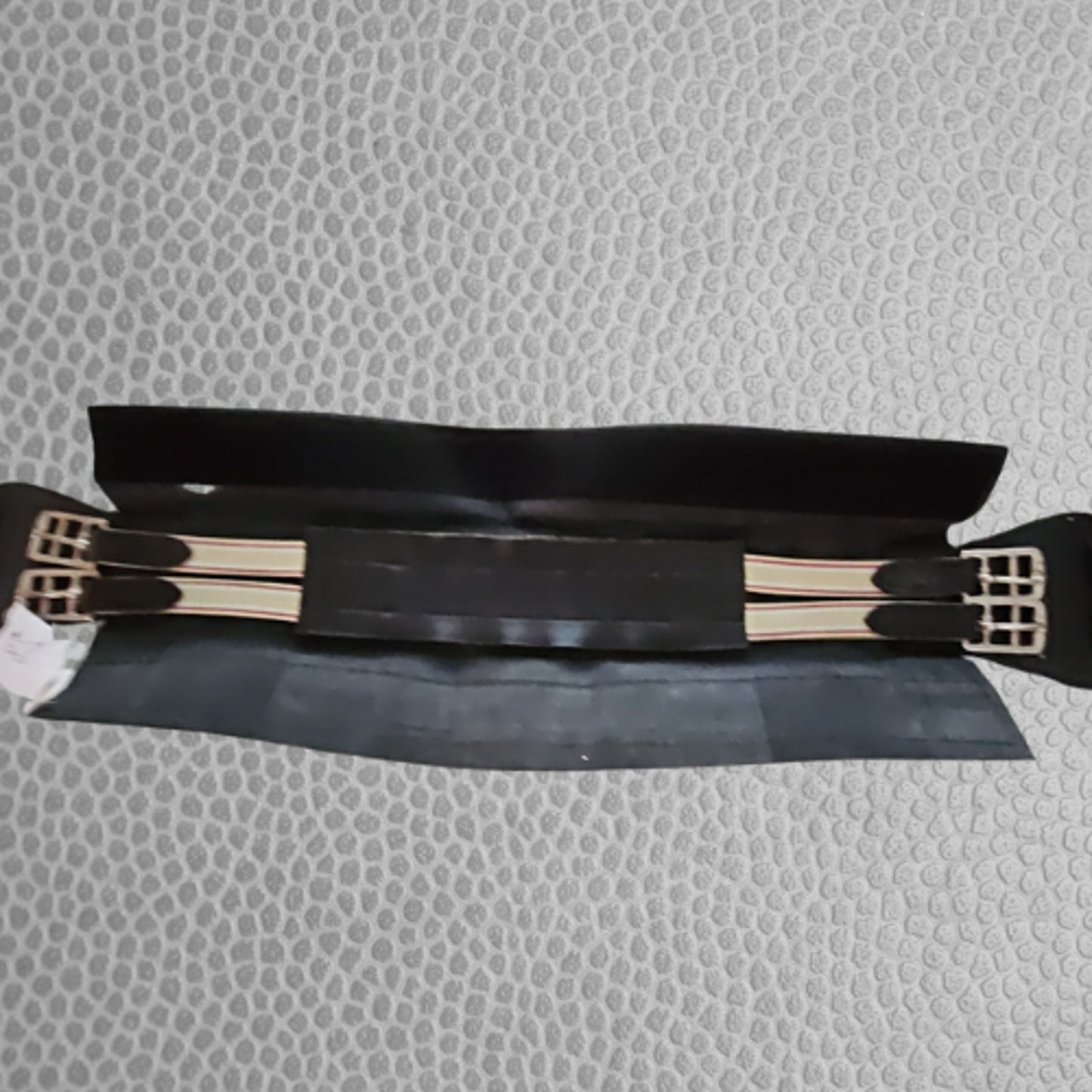 Black Dressage Girth Leather Size 28