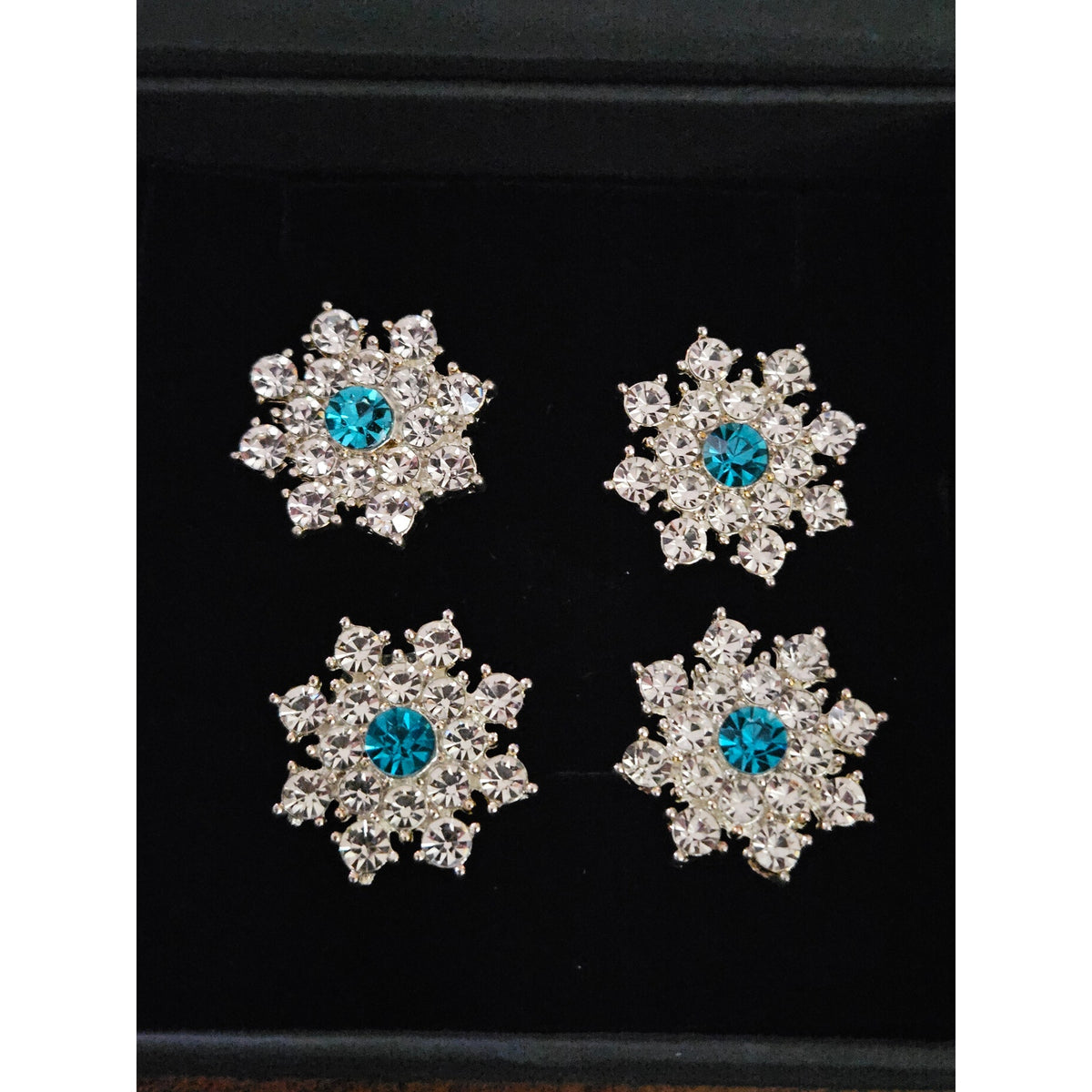Magnetic Horse Show Number Pins Turquoise New Star
