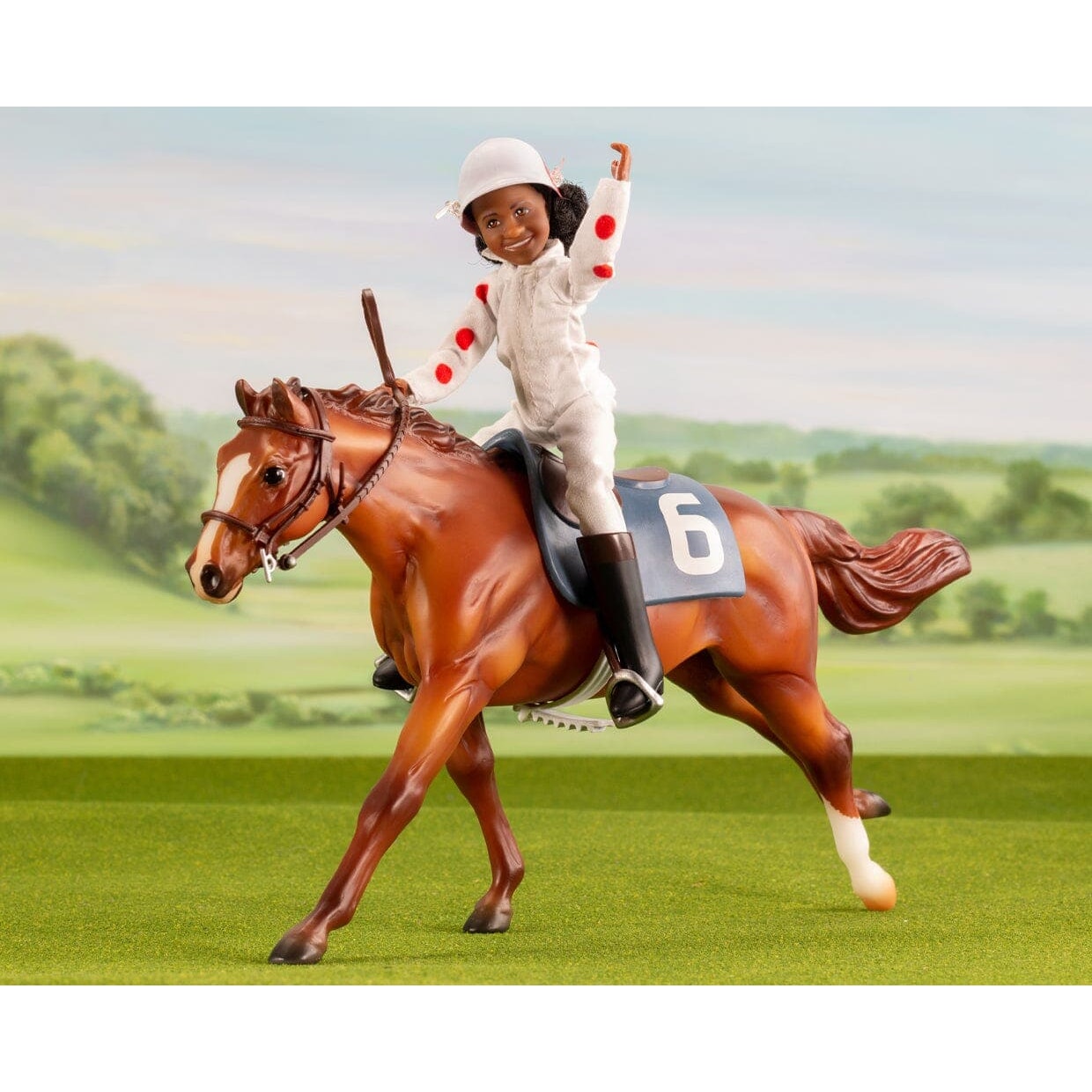 Breyer Cheryl White Rider Horse Book Set New in Box 6236