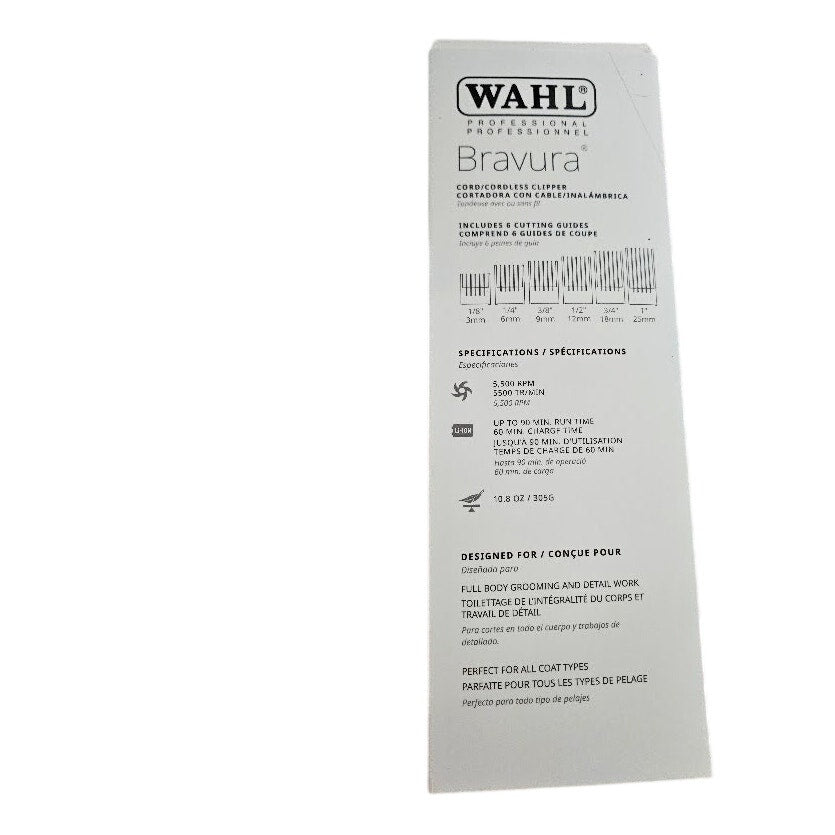 Wahl Professional Animal Bravura Lithium Ion Clipper