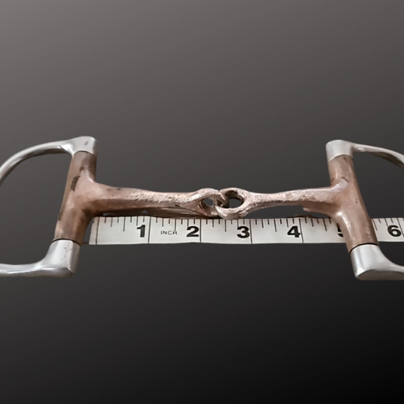 Used Copper Mouth Stainless D Ring Snaffle