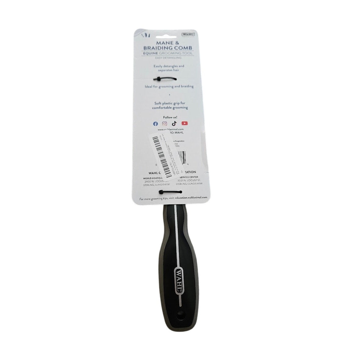 Wahl Professional Animal Mane & Braiding Comb