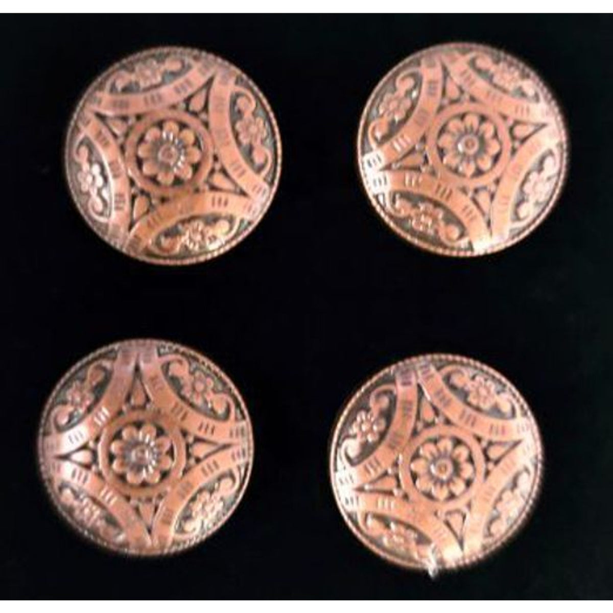 Magnetic Horse Show Number Pins Copper Canyon Set of 4 NEW