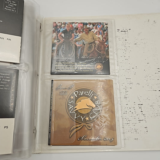 Parelli Savvy Club DVD Collection Issues 1 through 30 In Binder