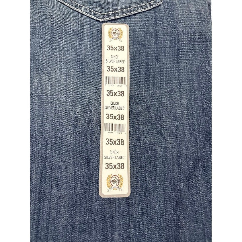 Cinch Silver Label Men's Jeans Size 35x38 Slim