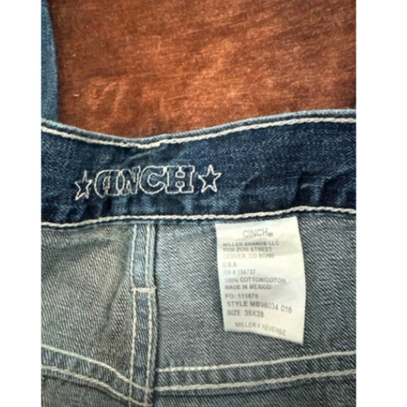 Cinch Silver Label Men's Jeans Size 35x38 Slim