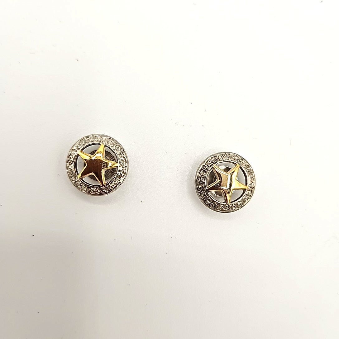 Texas Star Western Concho 3/4" Set of 2