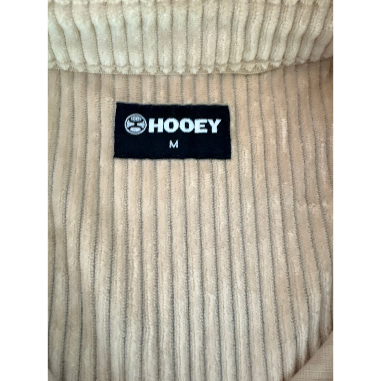 Hooey Ladies Tan Shacket New Button Down Medium New