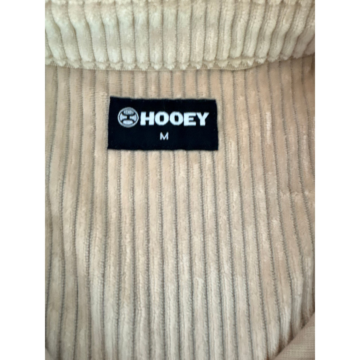 Hooey Ladies Tan Shacket New Button Down Medium New