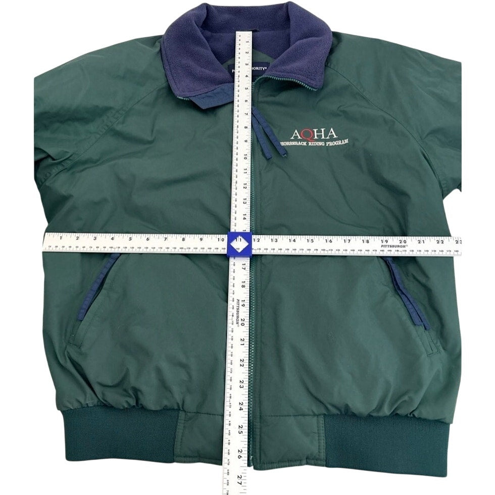 Port Authority AQHA insulted jacket size Large Horseback Riding Program