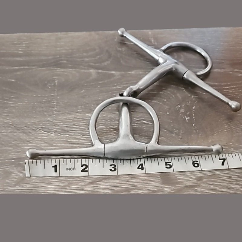 Full Cheek Snaffle 4 1/2" Mouth Stainless Steel