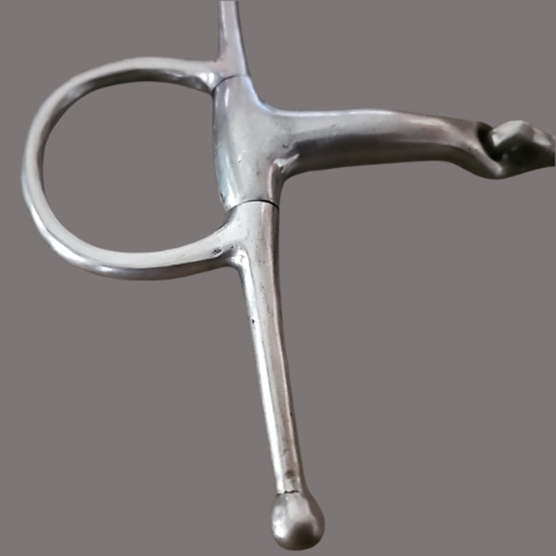 Full Cheek Snaffle 4 1/2" Mouth Stainless Steel