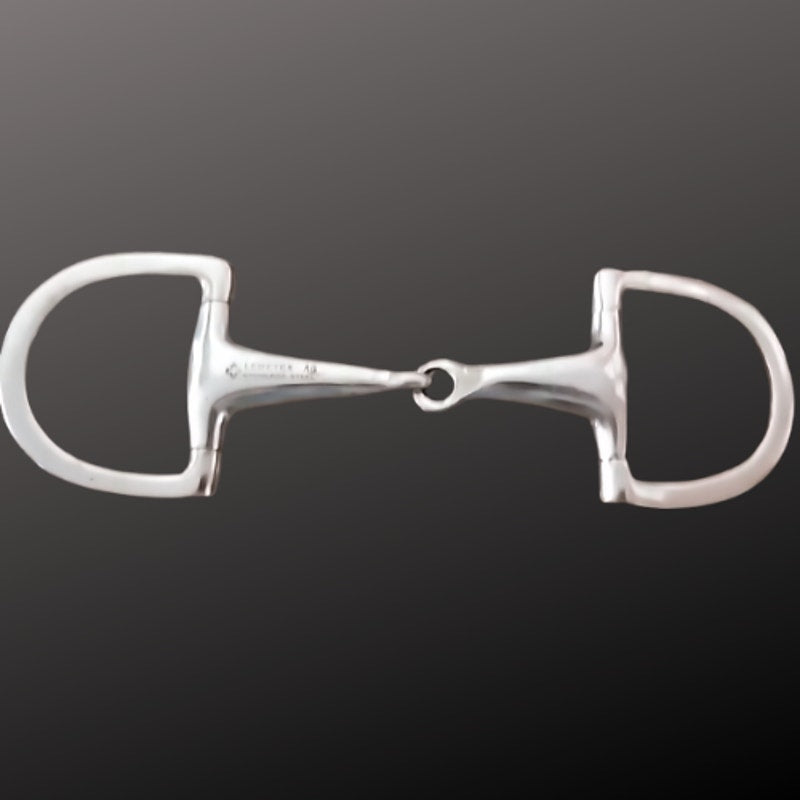 Lemetex Stainless D Ring Snaffle 4 3/4" mouth