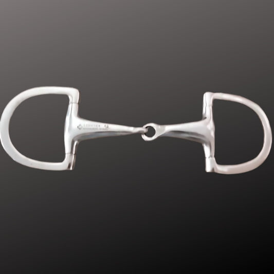 Lemetex Stainless D Ring Snaffle 4 3/4" mouth