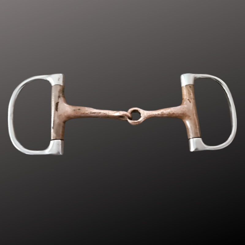 Used Copper Mouth Stainless D Ring Snaffle