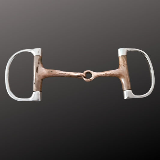 Used Copper Mouth Stainless D Ring Snaffle