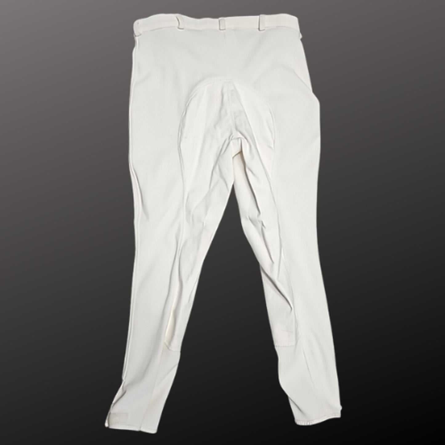 Tuffrider White Ribb Full Seat Ladies English Breeches 10051 Size 34R NWT