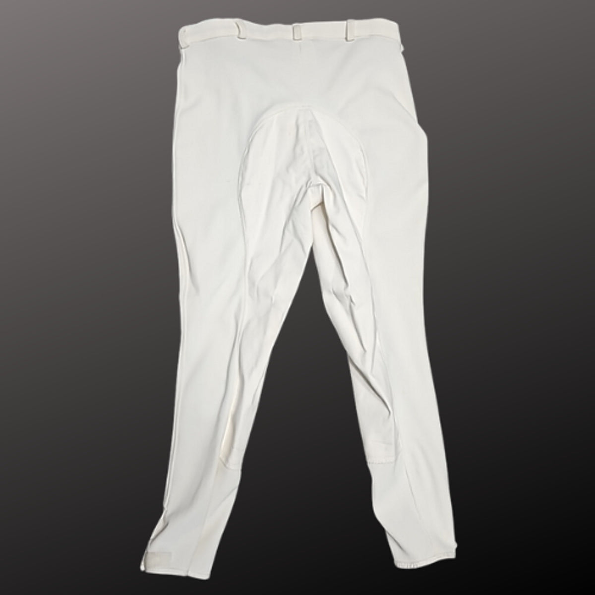Tuffrider White Ribb Full Seat Ladies English Breeches 10051 Size 34R NWT