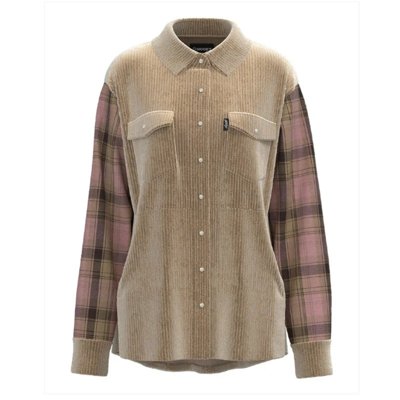 Hooey Ladies Tan Shacket New Button Down Extra Large