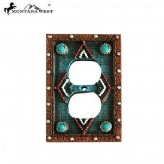 Montana West Outlet Cover Turquoise Leather Look NEW