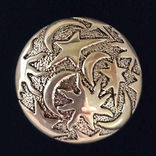Magnetic Horse Show Number Pins Golden Galaxy Set of 4 NEW