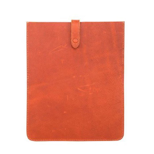 Montana West Tablet Slim Sleeve Brown Genuine Leather NEW
