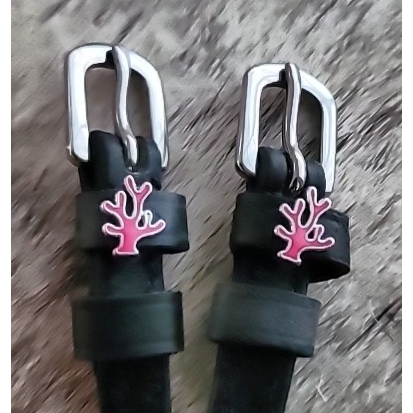 Antler Charm English Spur Straps