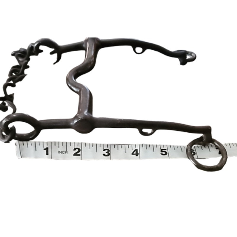 Antique US Military Horse Bit Marked BTC US 3 World War I