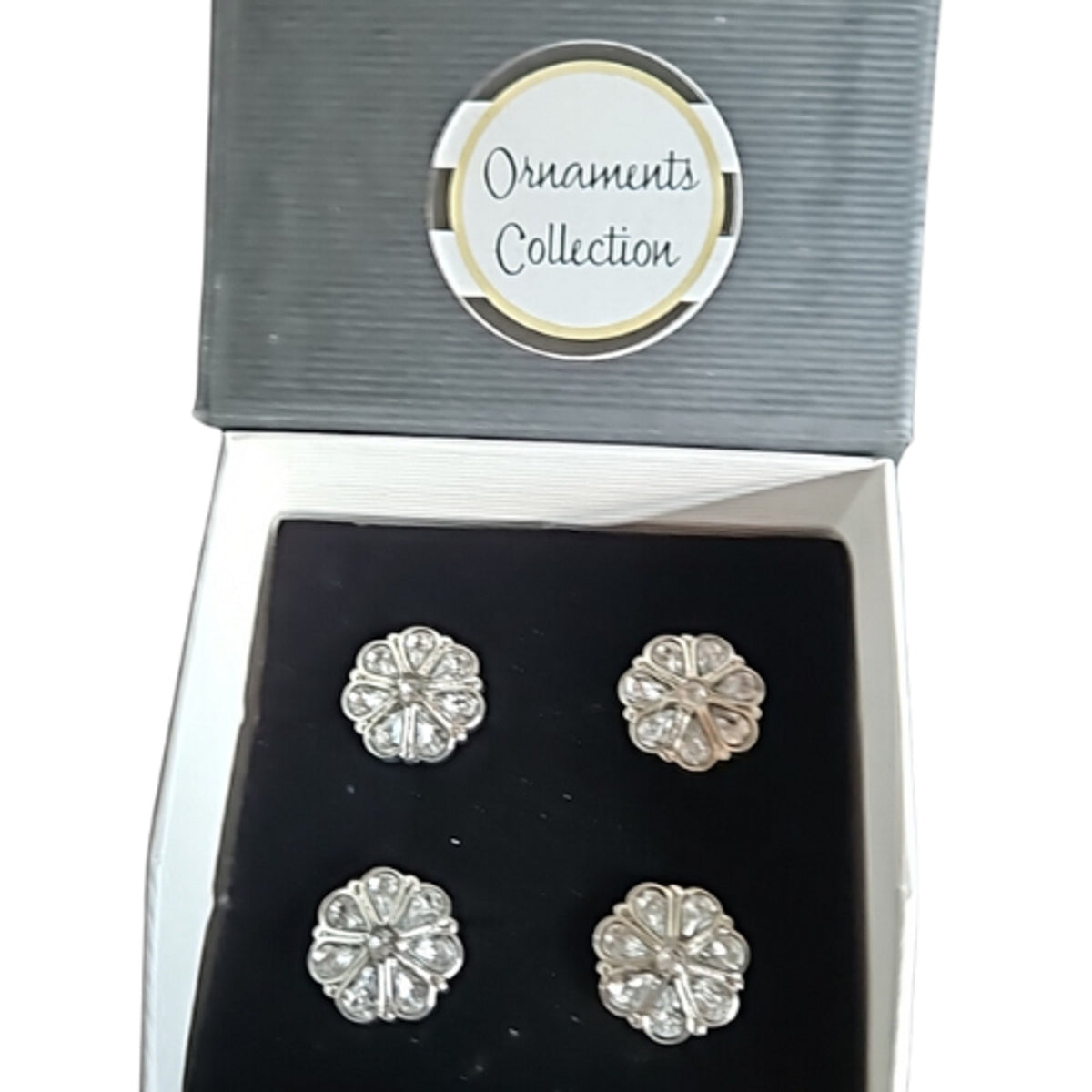 Magnetic Horse Show Number Pins Ice Castles Concho Set of 4 NEW