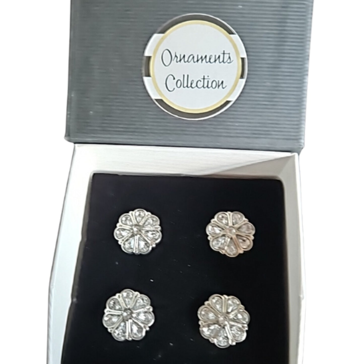 Magnetic Horse Show Number Pins Ice Castles Concho Set of 4 NEW