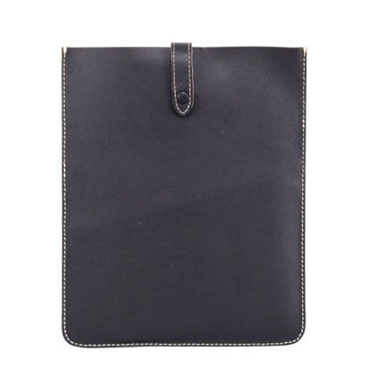 Montana West Tablet Slim Sleeve Black Genuine Leather NEW