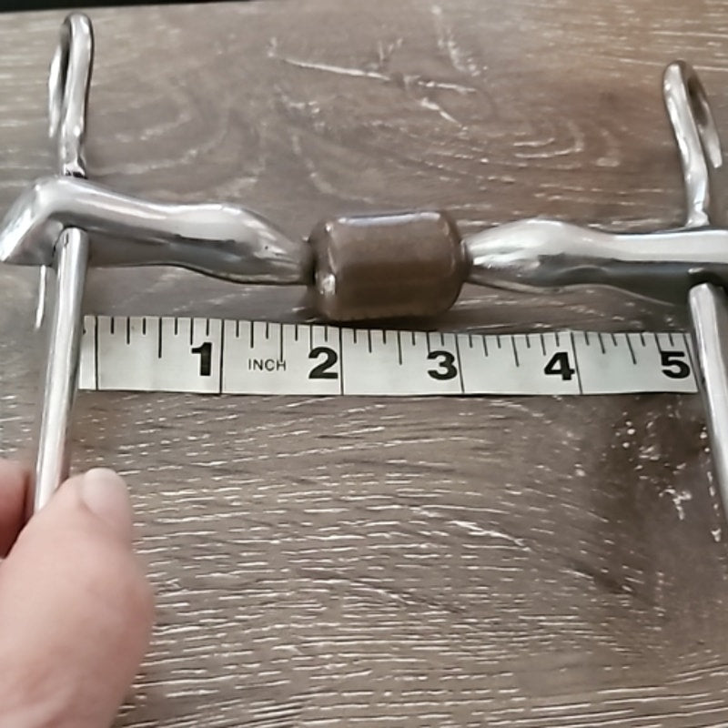 Partrade Billy Allen Mouth Reining Shanked Bit 5" Mouth