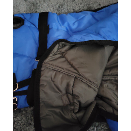 Abetta Action Company Nylon Quilted Horse Hood Small Blue