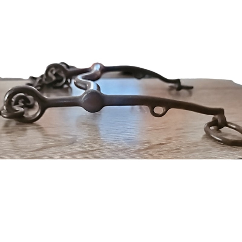 Antique US Military Horse Bit Marked BTC US 3 World War I