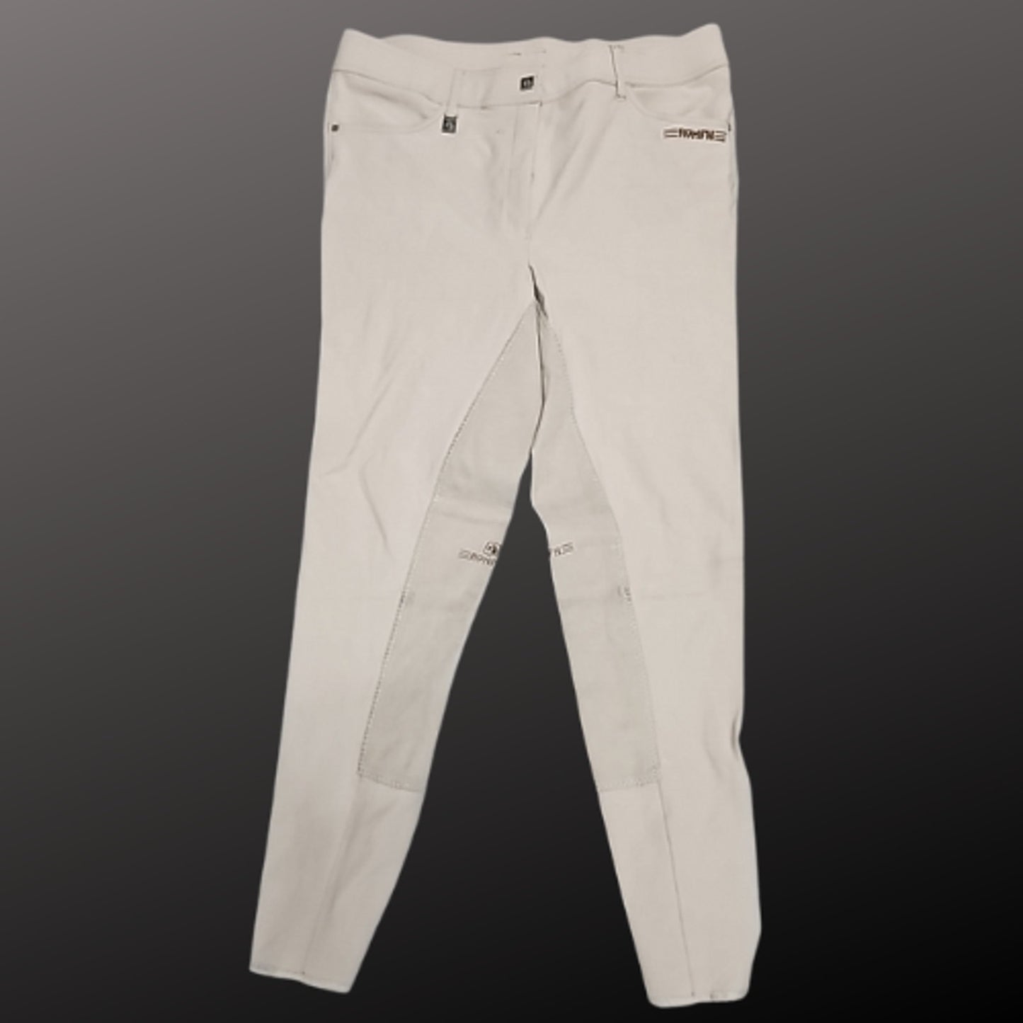 Romfh Full Seat Tan English Breeches Size 34L Pre-Loved