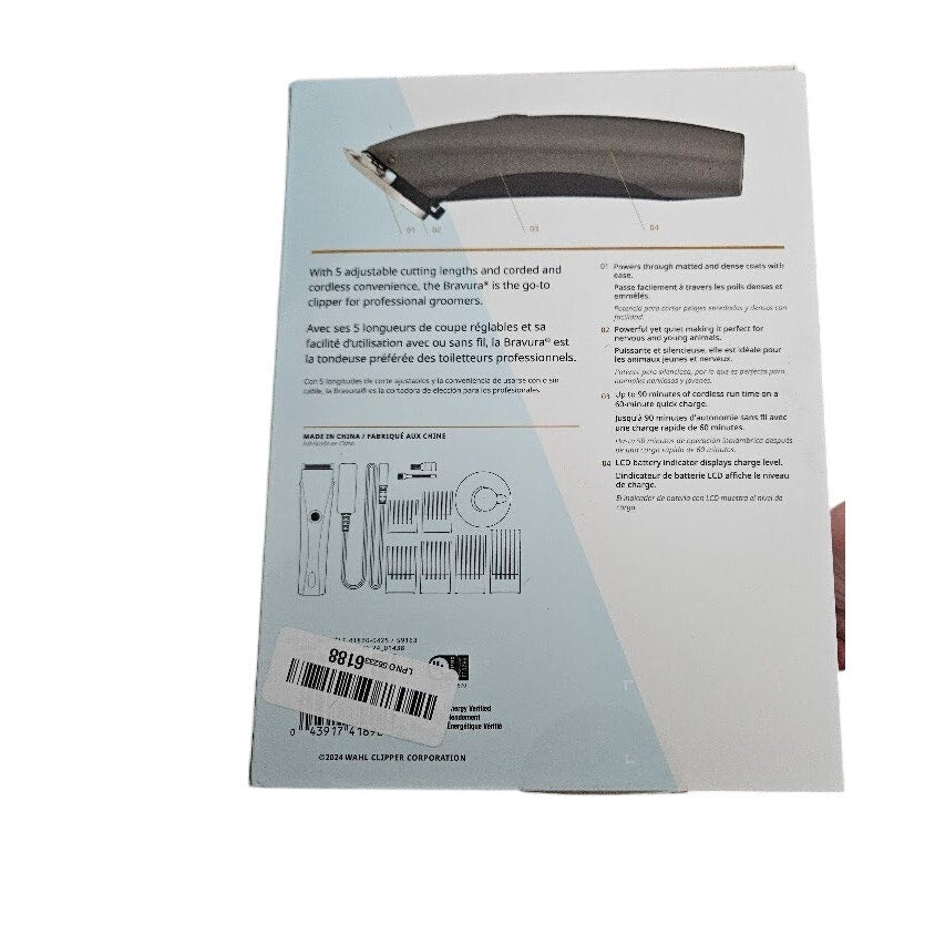 Wahl Professional Animal Bravura Lithium Ion Clipper