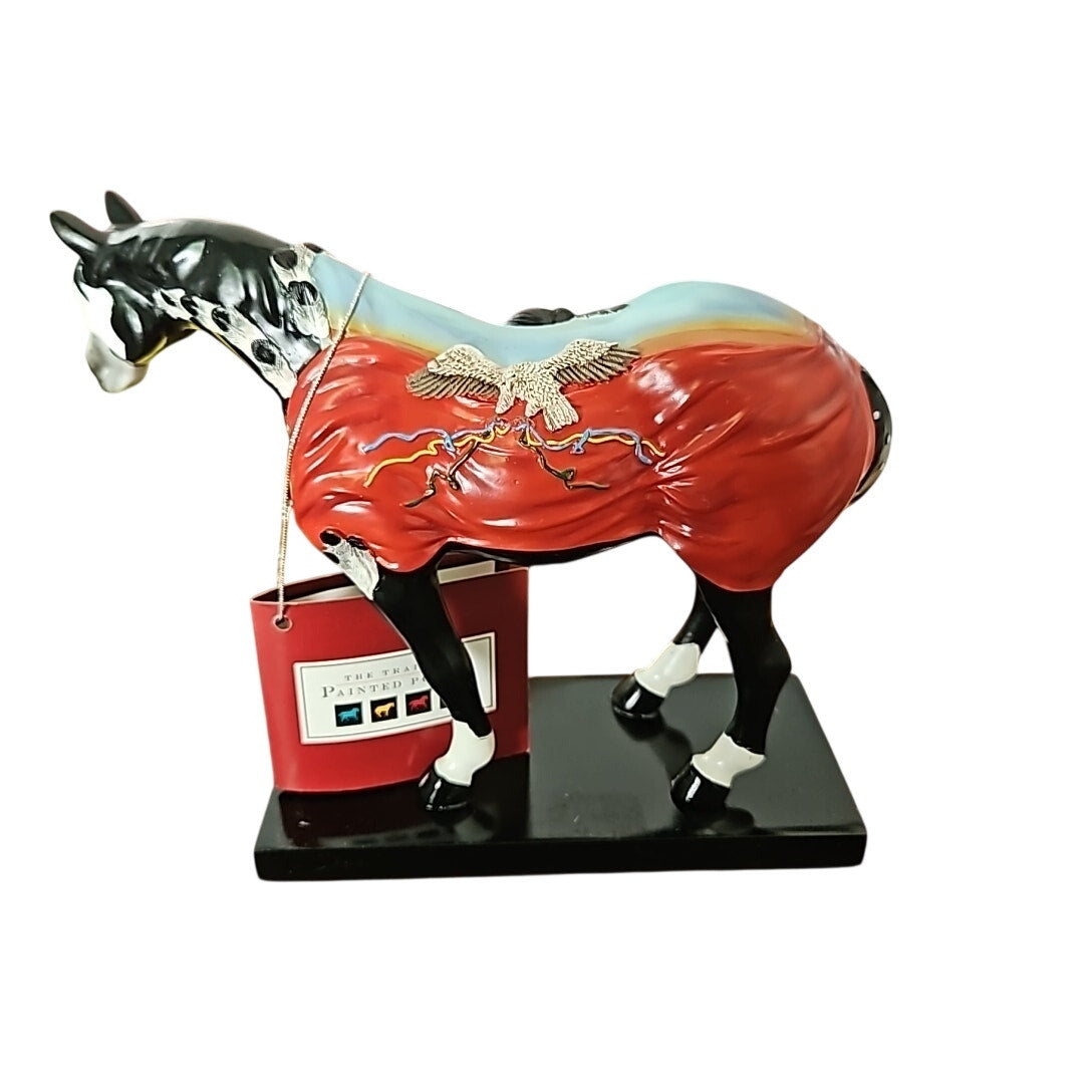 Trail Painted Ponies, CRAZY HORSE (12264) 1E/1600 Overo Paint - Brule Sioux