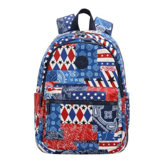 Montana West Backpack Stars & Stripes Patriotic American Print NEW waterproof