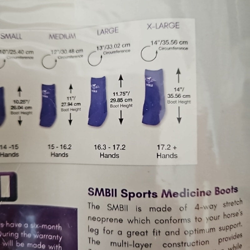 Professionals Choice SMBII Blue Large Sport Boots New