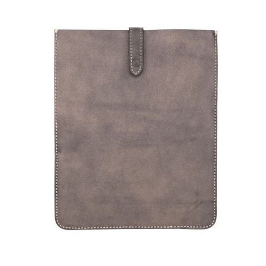 Montana West Tablet Slim Sleeve Gray Genuine Leather NEW