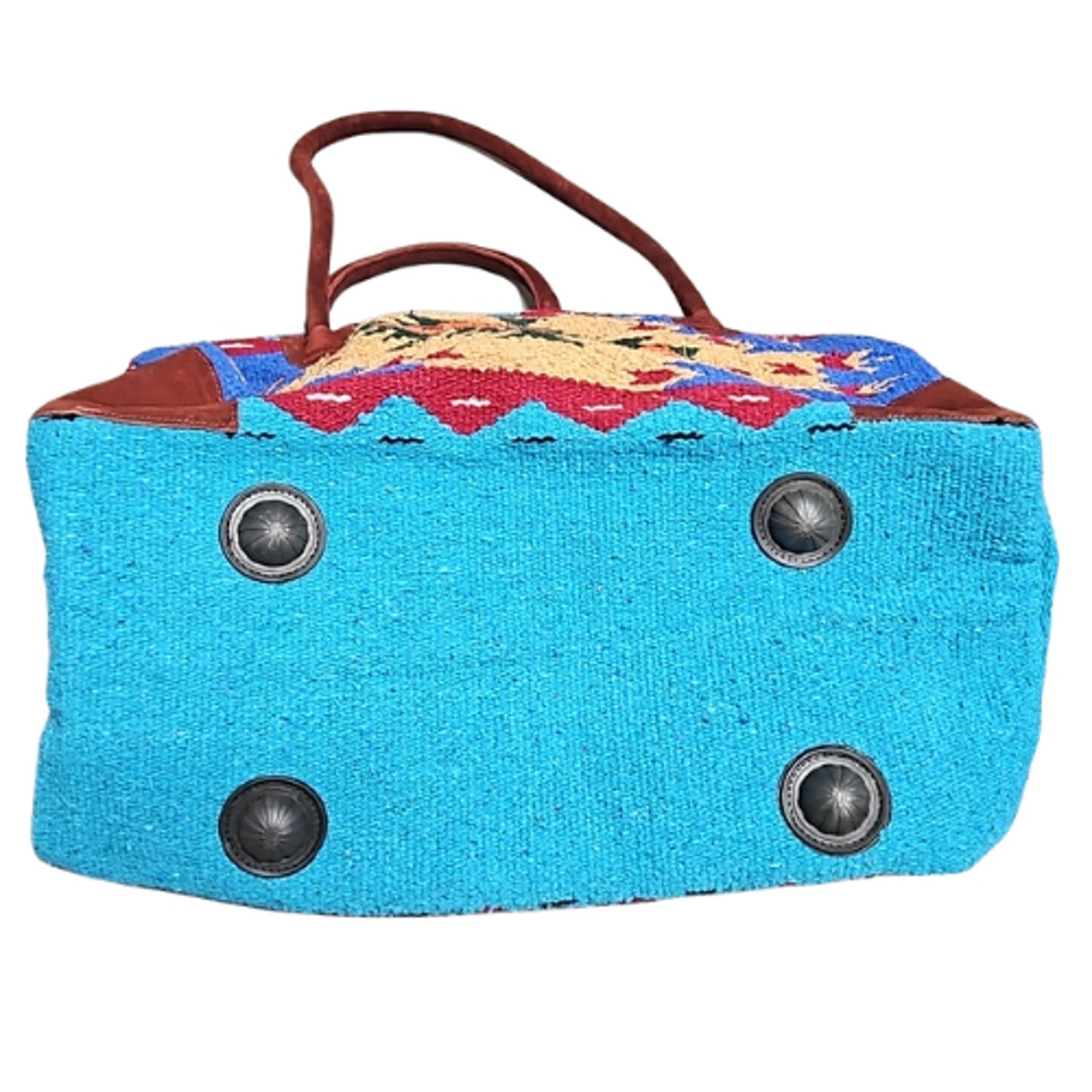 Southwestern Duffel Bag NEW Go West Travel Bag Turquoise Red Black