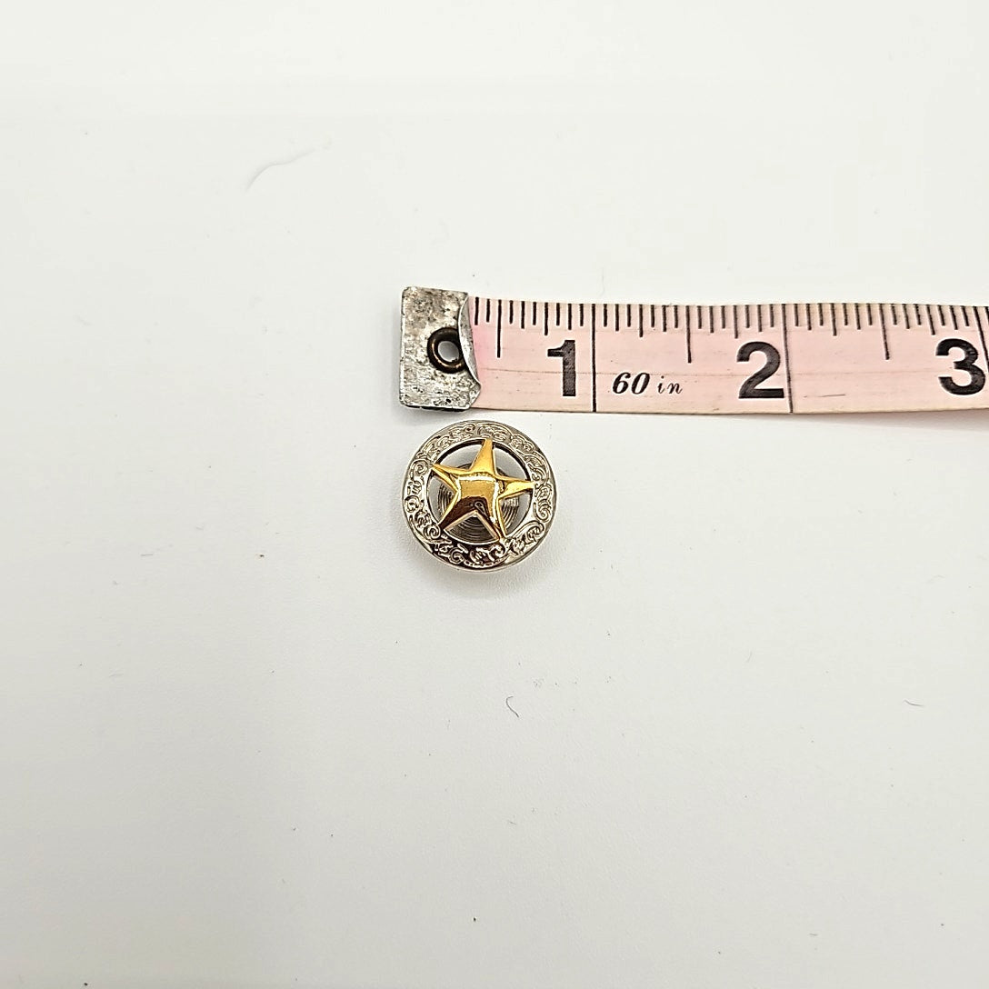 Texas Star Western Concho 3/4" Set of 2