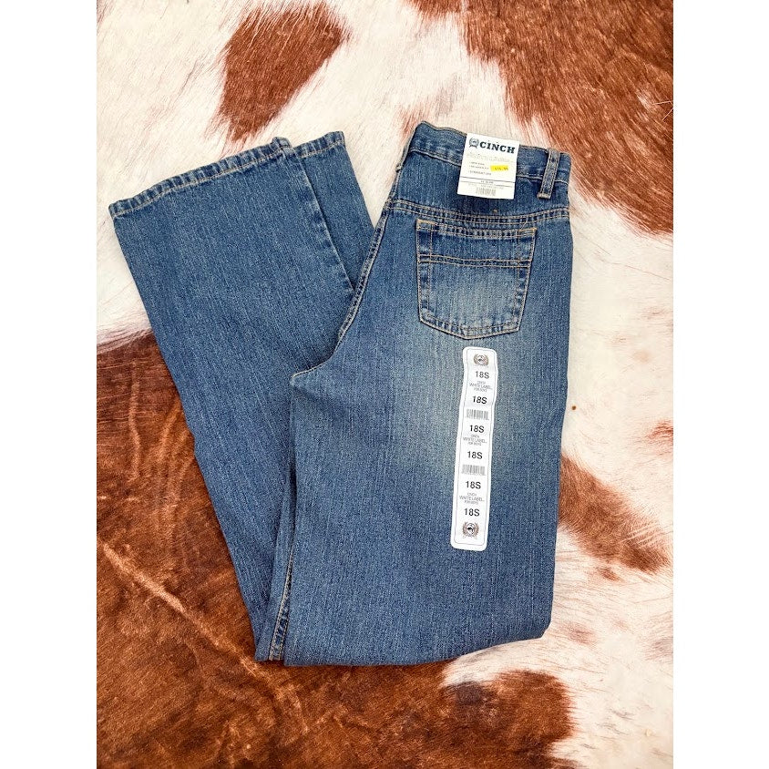 Cinch Boys White Label Jeans  Size 18S 18 Slim